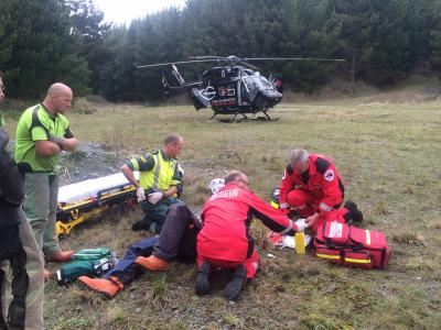  Forest Rescue of 36 year old heart attack victim